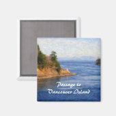 Durchreise von Vancouver, BC Magnet (Vorderseite/Rückseite)