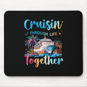 Durchs Leben reisen Zusammen Ehefrau Und Ehemann K Mousepad