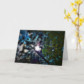 Durchscheinen, Karte (Gelbe Blume)