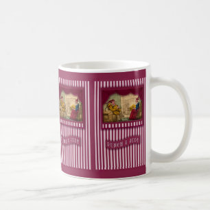 Durchschlag u. Judy Szene I Kaffeetasse