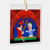 Durchschlag und Judy Keramikornament (Rechts)