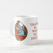 Durchschlag und Judy Tasse (Vorderseite Links)