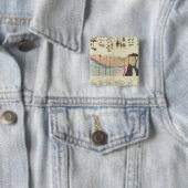 Durchschnitt eines Teils der Erdkruste Button (Beispiel)