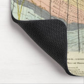 Durchschnitt eines Teils der Erdkruste Mousepad (Ecke)