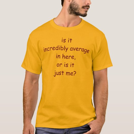 Durchschnitt T-Shirt (Vorderseite)