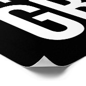 Durchschnittlich bleibe oder groß werden, Erfolg M Poster (Ecke)