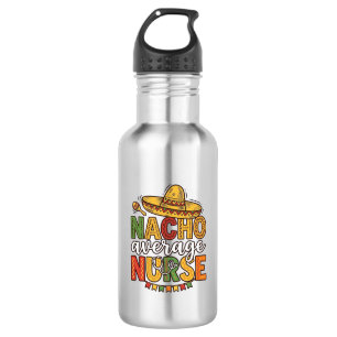 Durchschnittliche Krankenschwester Cinco De Mayo-S Edelstahlflasche