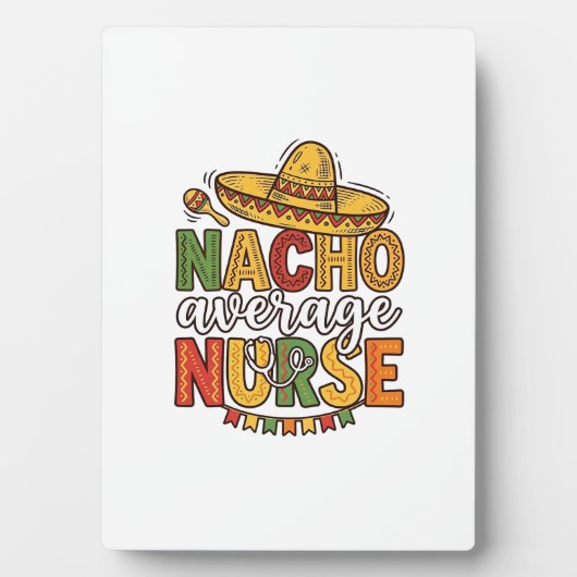 Durchschnittliche Krankenschwester Cinco De Mayo T Fotoplatte (Vorderseite)