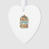 Durchschnittliche Krankenschwester-Fiesta-Vektor-S Ornament (Vorderseite)