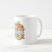 Durchschnittliche Nacho-Krankenschwester Cinco De Kaffeetasse (VorderseiteRechts)