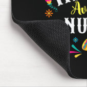 Durchschnittliche Nacho-Krankenschwester Cinco De  Mousepad (Ecke)
