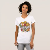 Durchschnittliche Nacho-Krankenschwester Cinco De T-Shirt (Vorne ganz)