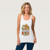Durchschnittliche Nacho-Krankenschwester Cinco De  Tank Top (Vorderseite Vollansicht)
