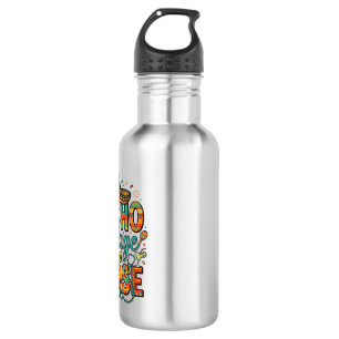Durchschnittliche Nacho-Krankenschwester-Fiesta-Ve Edelstahlflasche