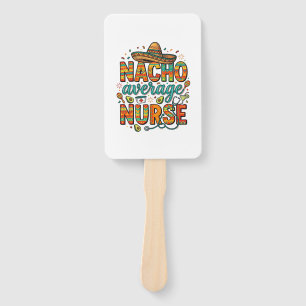 Durchschnittliche Nacho-Krankenschwester-Fiesta-Ve Fächer
