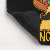 Durchschnittliche Nacho-Mittagessen-Lady-Mexikanis Mousepad (Ecke)