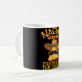 Durchschnittliche Nacho-Mutter der Braut Mexikanis Kaffeetasse (Vorderseite Links)
