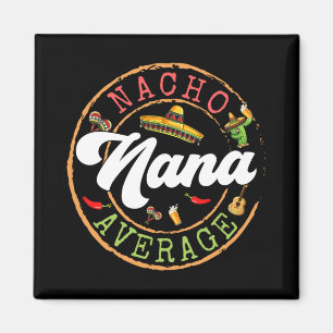 Durchschnittliche Nacho-Oma-Kaktus-Cinco-De-Mayo-P Magnet