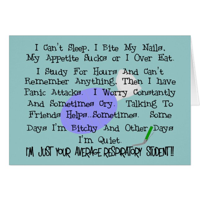 Durchschnittlicher Atmungsstudent (Vorderseite (Horizontal))