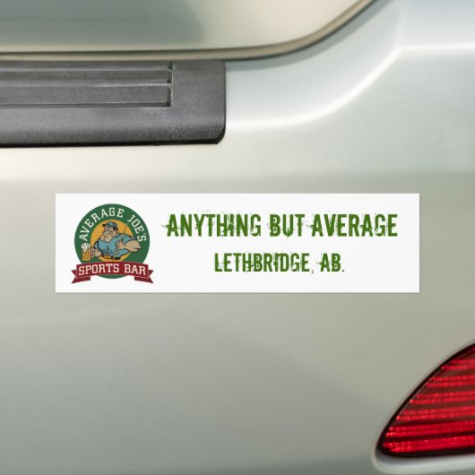 DURCHSCHNITTLICHER JOE-AUFKLEBER AUTOAUFKLEBER (Auf Auto)