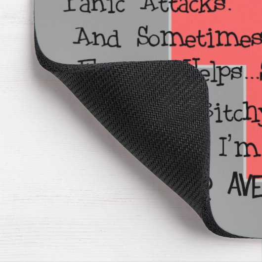 Durchschnittlicher Krankenpflege-Studenten-lustige Mousepad (Ecke)