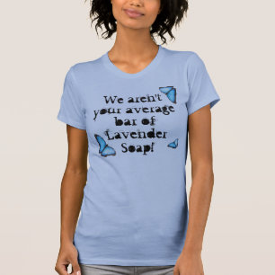 Durchschnittlicher Lavendelbehälter T-Shirt