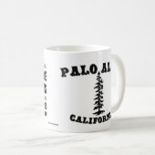 Durchschnittlicher Millionär von Palo Alto Coffee Kaffeetasse (VorderseiteRechts)