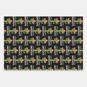 Durchschnittlicher Nacho-Absolvent der High School Geschenkpapier Set (Vorderseite 3)