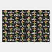 Durchschnittlicher Nacho-Absolvent der High School Geschenkpapier Set (Vorderseite)