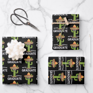Durchschnittlicher Nacho-Absolvent der High School Geschenkpapier Set