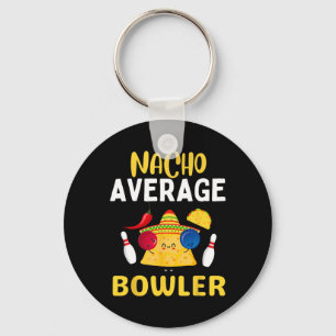 Durchschnittlicher Nacho-Bowler Cinco De Mayo Bowl Schlüsselanhänger