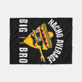 Durchschnittlicher Nacho-Bruder-Tee Dab-Brother-Ge Fleecedecke (Vorderseite (Horizontal))