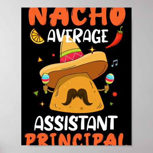 Durchschnittlicher Nacho-Instant-Hauptmexikaner Ci Poster (Vorne)
