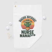 Durchschnittlicher Nacho-Krankenpfleger-Manager Lu Golfhandtuch (Insitu)
