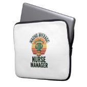 Durchschnittlicher Nacho-Krankenpfleger-Manager Lu Laptopschutzhülle (Vorderseite Links)