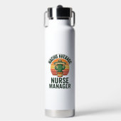 Durchschnittlicher Nacho-Krankenpfleger-Manager Lu Trinkflasche (Vorderseite)