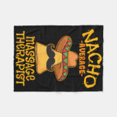 Durchschnittlicher Nacho-Magier-Therapeut Meuse Ci Fleecedecke (Vorderseite (Horizontal))