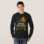 Durchschnittlicher Nacho-Pferdebogenschütze Cinco T-Shirt (Vorne ganz)
