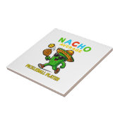 Durchschnittlicher Nacho-Pickleball-Spieler Fliese (Seite)