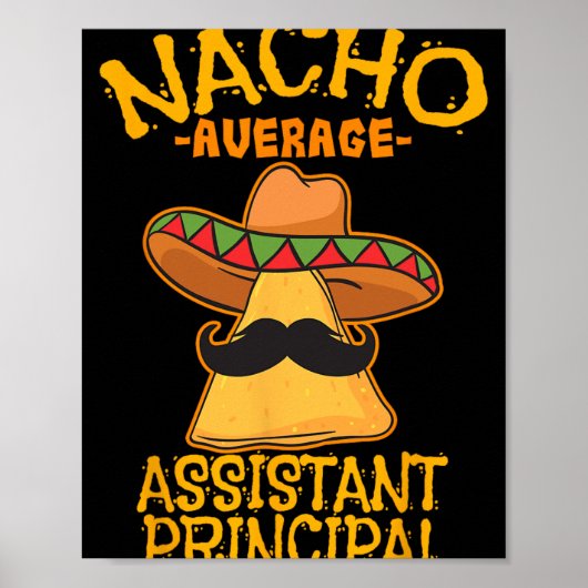 Durchschnittlicher Nacho Sofortiger Vize-Lehrer Ci Poster (Vorne)