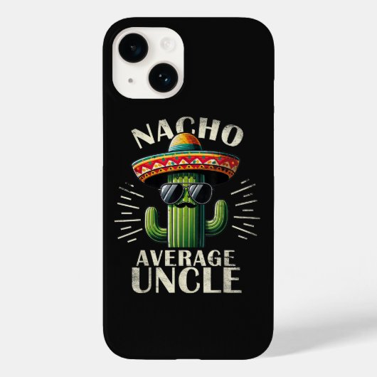 Durchschnittlicher Onkel Vater Tag Case-Mate iPhone Hülle (Rückseite)