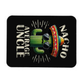 Durchschnittlicher Onkel Vater Tag  Magnet (Horizontal)