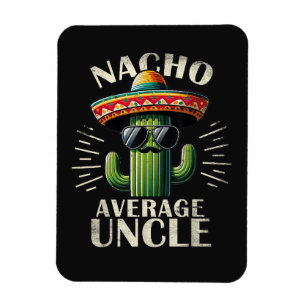 Durchschnittlicher Onkel Vater Tag Magnet