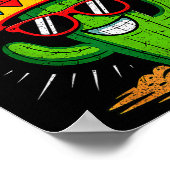 Durchschnittlicher Opa lustig Cinco de Mayo mexika Poster (Ecke)