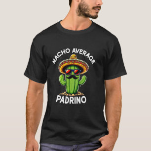 Durchschnittlicher Padrino Spanischer Pate Lustig T-Shirt