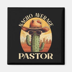 Durchschnittlicher Pastor Cinco De Mayo Mexikanisc Magnet