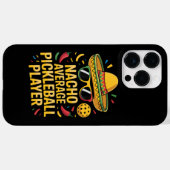Durchschnittlicher Pickleball-Spieler Case-Mate iPhone Hülle (Rückseite (Horizontal))