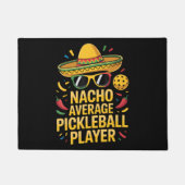 Durchschnittlicher Pickleball-Spieler Fußmatte (Vorderseite)