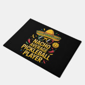 Durchschnittlicher Pickleball-Spieler Fußmatte (Schrägansicht)