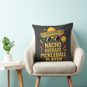 Durchschnittlicher Pickleball-Spieler Kissen